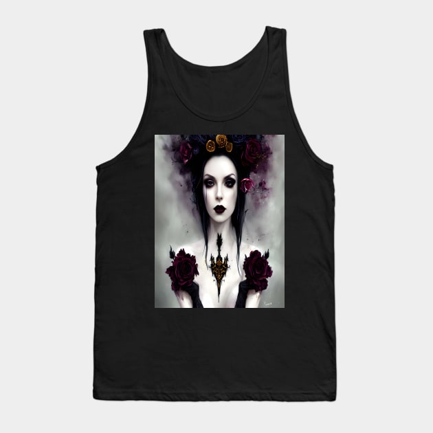 Violet Witch Way Tank Top by adorcharm